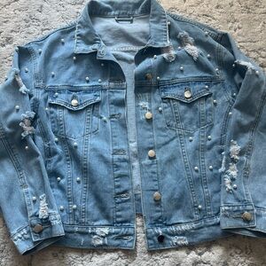 Custom denim jacket